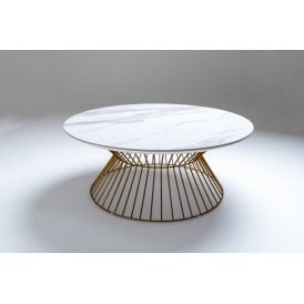Circular Marble Coffee Table