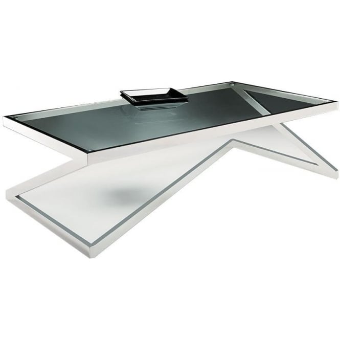 Nord Z Rectangular Glass Coffee Table