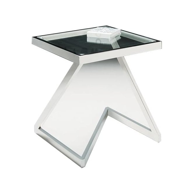 Nord Z Square Glass Lamp Table