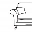 Burghley Sofa Armcaps - Pair