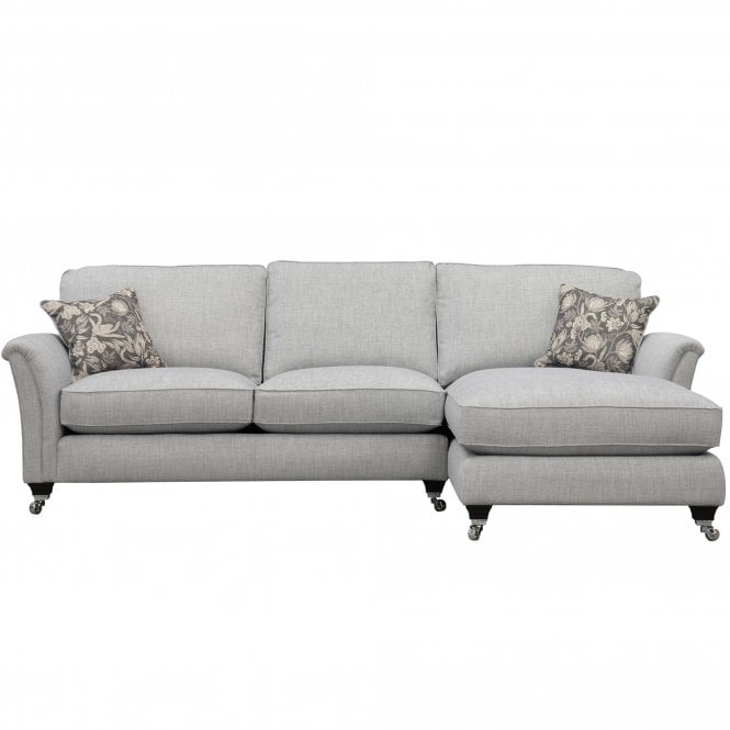 Parker Knoll Devonshire Grand Chaise Sofa - Right Hand Facing - Formal Back