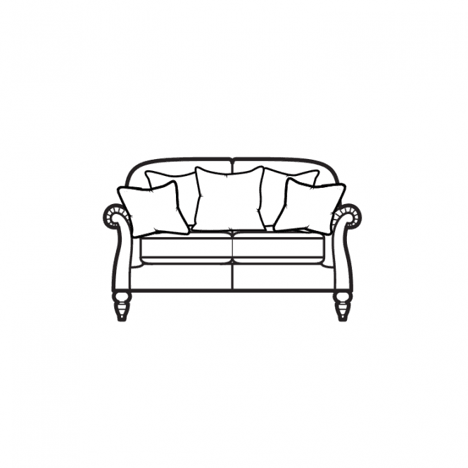 Parker Knoll Eastbury 2 Seater Sofa - Pillow Back