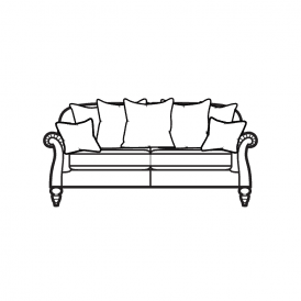 Parker Knoll Eastbury Grand Pillow Back Sofa