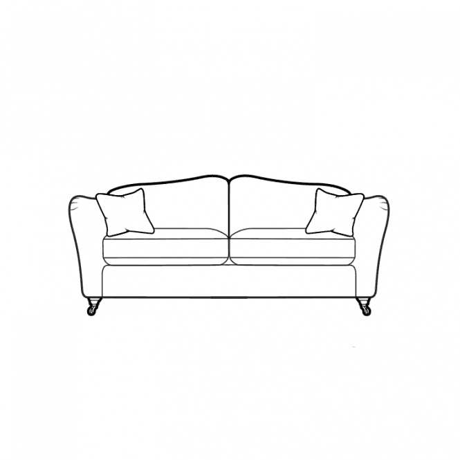 Parker Knoll Harriet 2 Seater Sofa - Formal Back