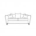 Harriet 2 Seater Sofa - Pillow Back