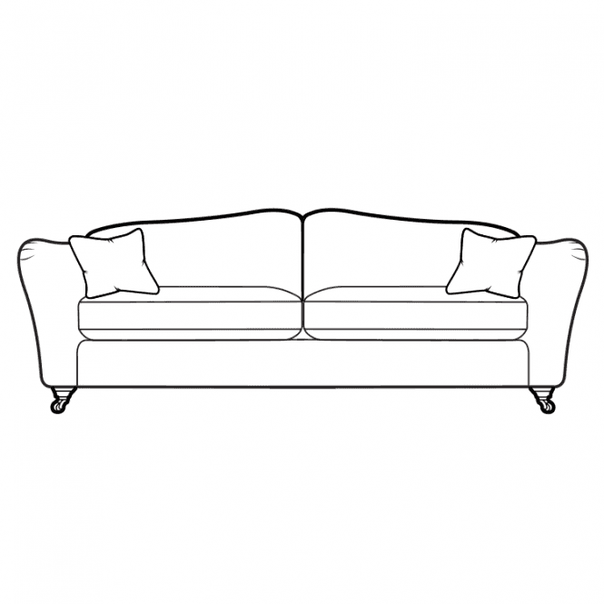 Parker Knoll Harriet Grand Sofa - Formal Back