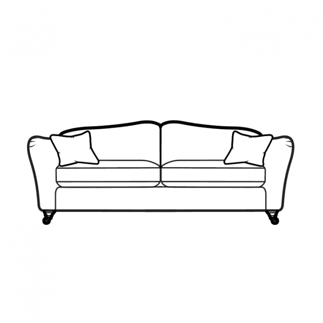 Parker Knoll Harriet Large 2 Seater Sofa - Formal Back
