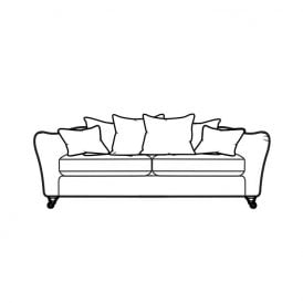 Parker Knoll Large 2 Seater Pillow Back Sofa