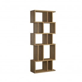 Oak Tall Display Cabinet