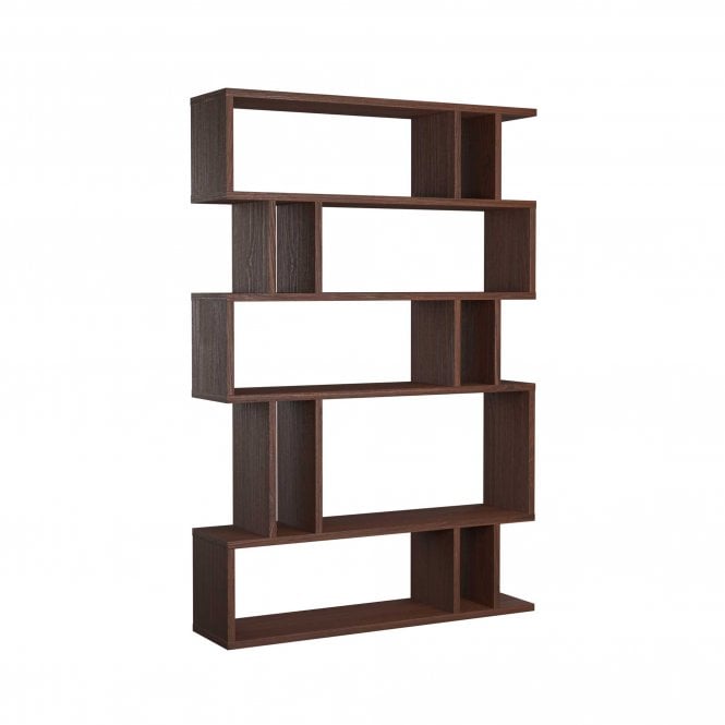 Regal Tall & Wide Shelving Unit in Walnut