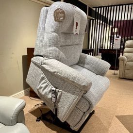 Keswick Royale Dual Motor Lift & Rise Recliner Chair in Fabric - Clearance