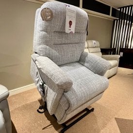 Keswick Royale Dual Motor Lift & Rise Recliner Chair in Fabric - Clearance