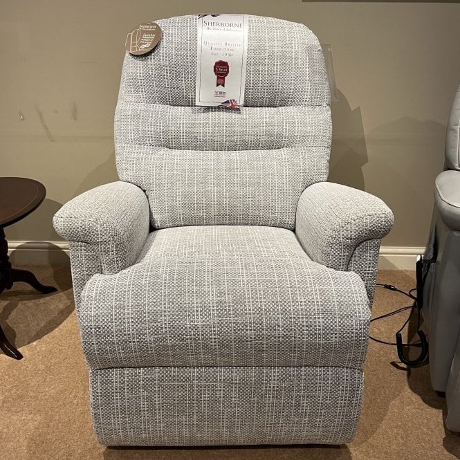 Sherborne Keswick Small Dual Motor Lift & Rise Recliner Chair in Fabric - Clearance