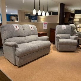 Nevada 2 Seater Sofa & Power Recliner - Clearance