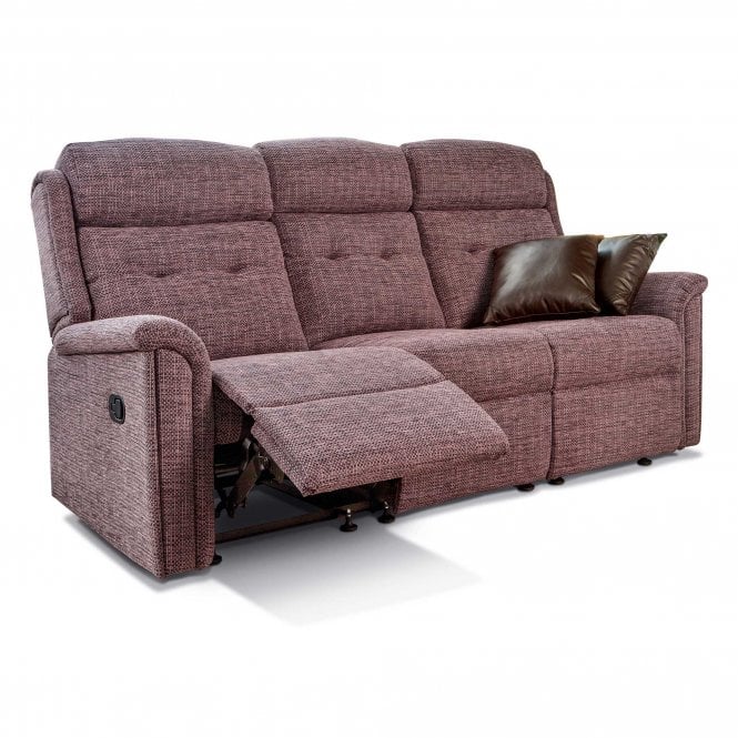 Sherborne Roma 3 Seater Electric Recliner Sofa in Fabric