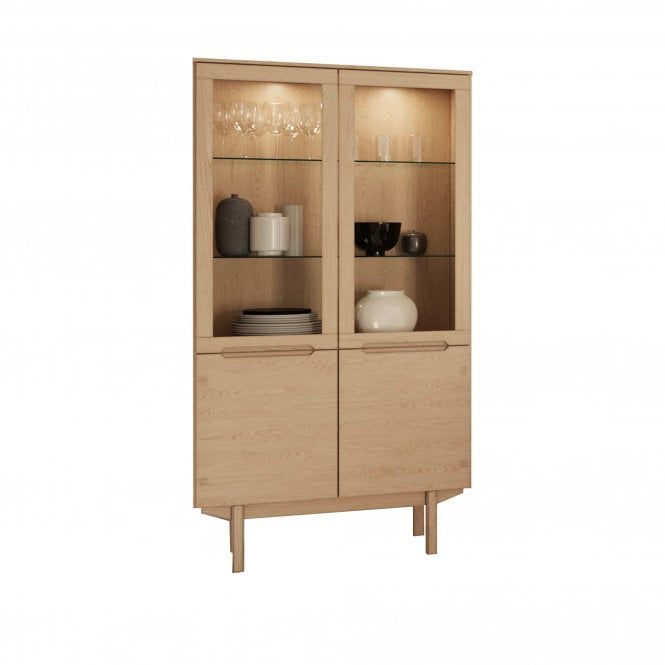 Skovby SM307 Display Cabinet - LED Lighting