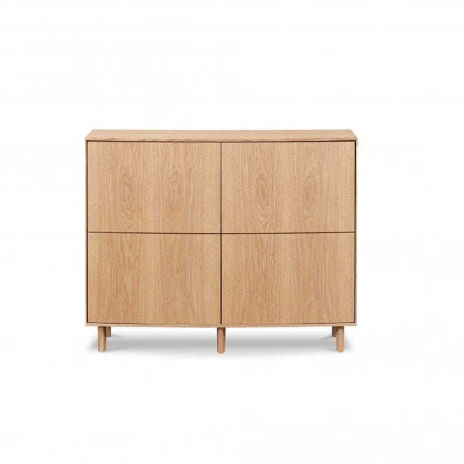 Skovby SM412 2 Door Narrow Sideboard - 100cm Wide