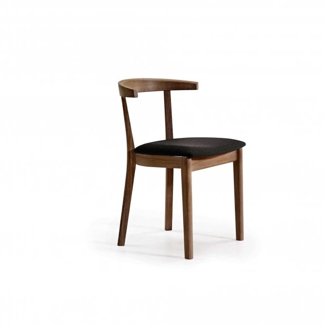 Skovby SM52 Dining Chair - Retro Curved Back Design