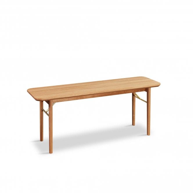 Skovby SM832 2 Seater Wooden Bench - 120cm Wide