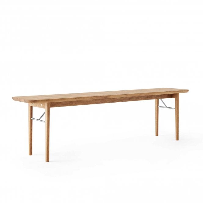 Skovby SM833 3 Seater Wooden Bench - 170cm Wide
