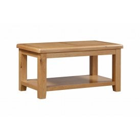 Rectangular Oak Coffee Table
