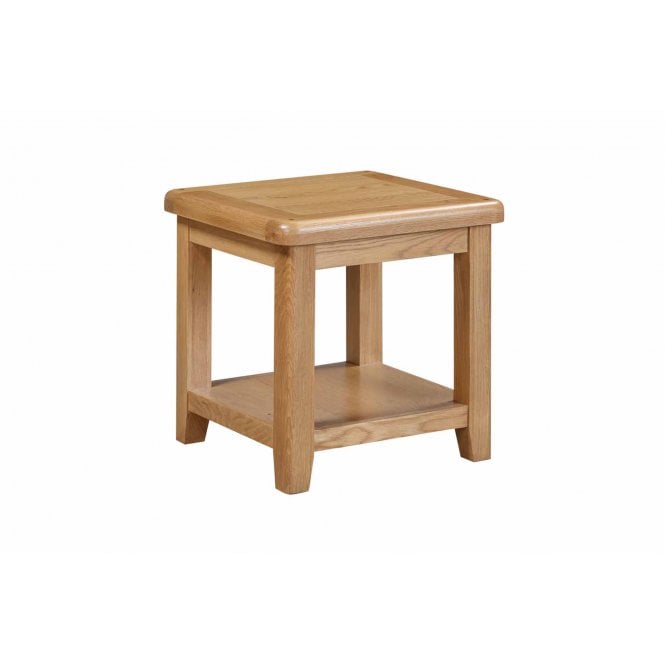 Solis Oakham Oak Lamp Table