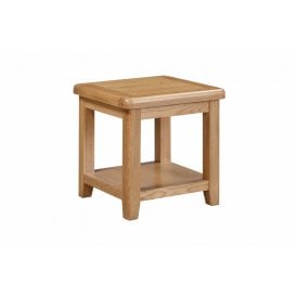 Oak Lamp Table