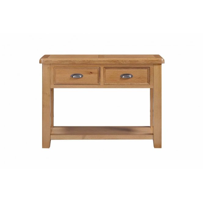 Solis Oakham Oak Small Console Table