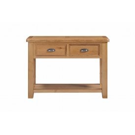 Oak Console Table