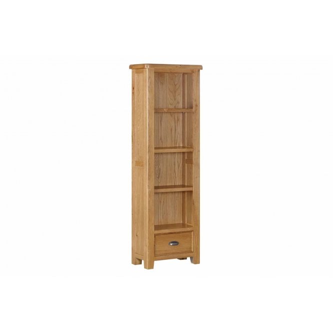 Solis Oakham Oak Tall Bookcase - 180cm High