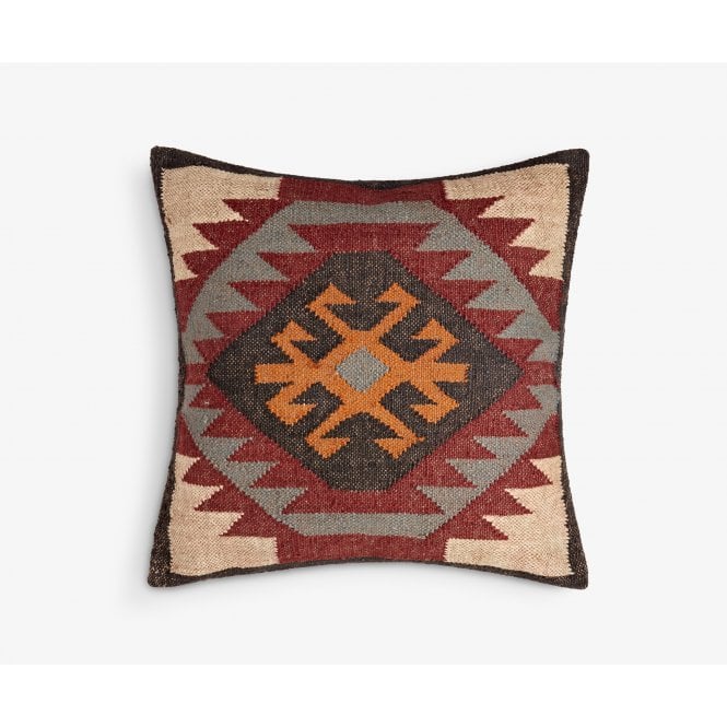 Tetrad Decorative Scatter Cushion - Large Square Ethnic Plum