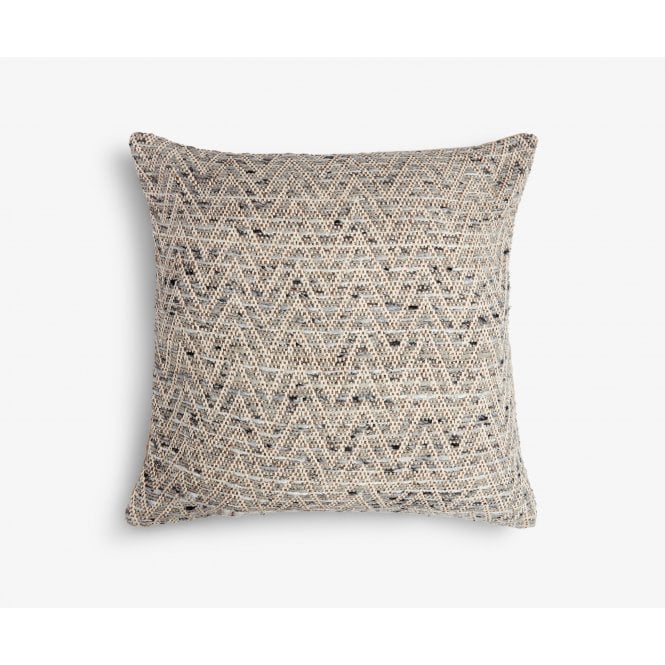 Tetrad Decorative Scatter Cushion - Large Square Grey Chevron