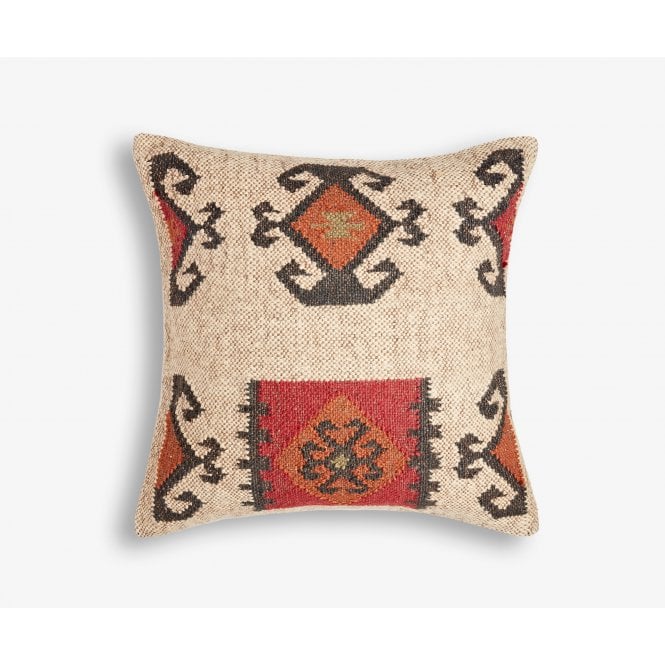 Tetrad Decorative Scatter Cushion - Medium Square Ethnic Beige