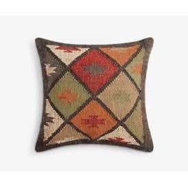 Decorative Scatter Cushion - Small Square Diamond Multi
