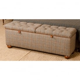 Eriskay Harris Tweed Bedding Box