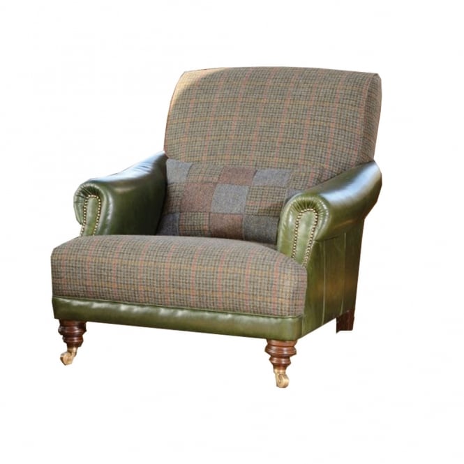 Tetrad Taransay Gents Harris Tweed Armchair