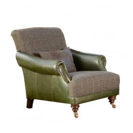 Taransay Ladies Harris Tweed Armchair