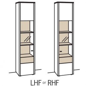 Game Tall Narrow 2 Shelf Display Cabinet - 9770