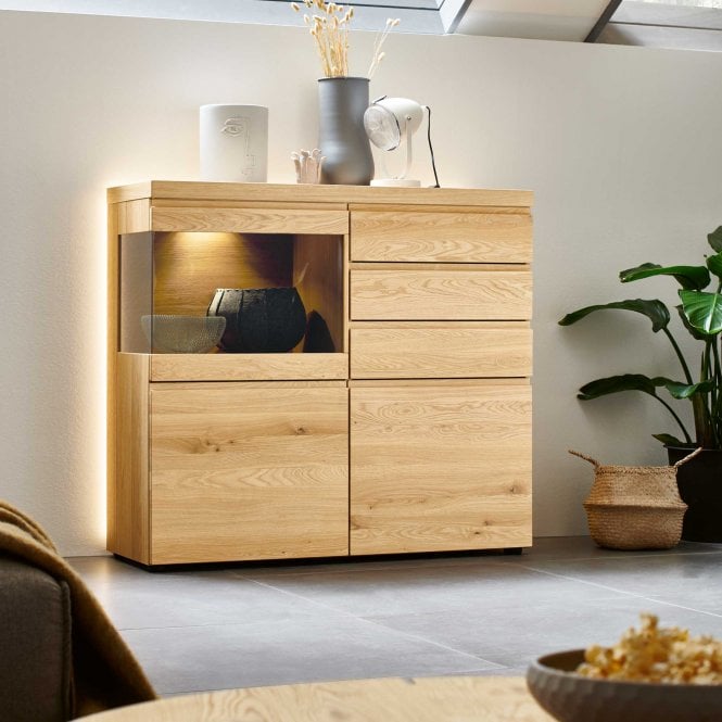 Venjakob V Plus 3000 Display Cabinet 3 Drawers & Glass Display Left - 5726L