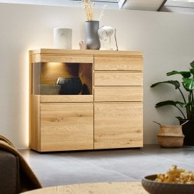 V Plus 3000 Display Cabinet 3 Drawers & Glass Display Left - 5726L