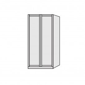 Cambridge 2 Door 100cm Wide Wardrobe