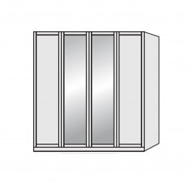 Wiemann Cambridge 4 Door Wardrobe