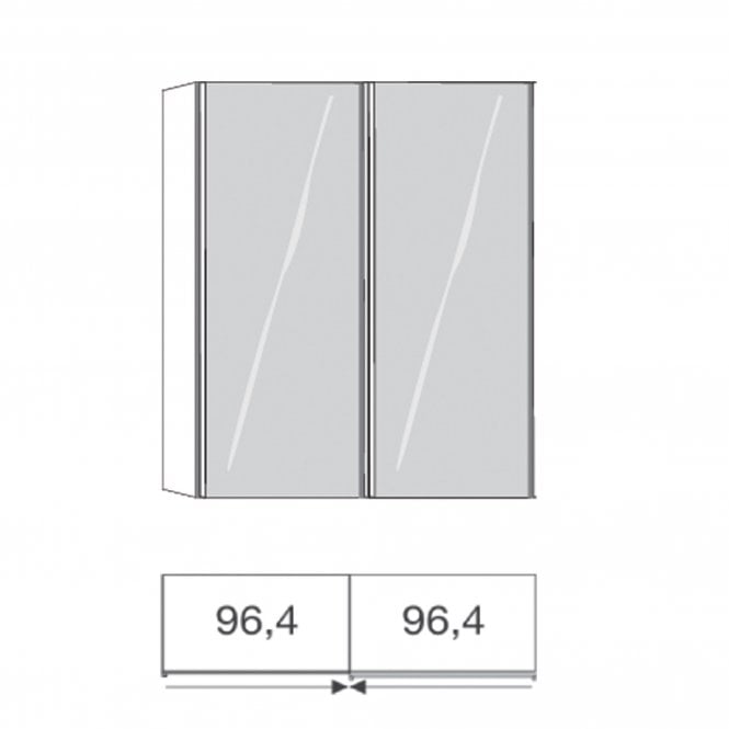 Wiemann Sydney 210cm Sliding Wardrobe