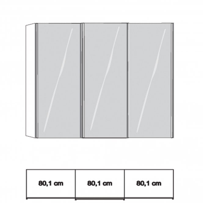 Wiemann Sydney 260cm Sliding Wardrobe