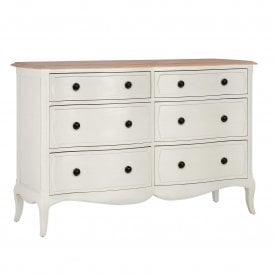 Amelie 6 Drawer Wide Bedroom Chest