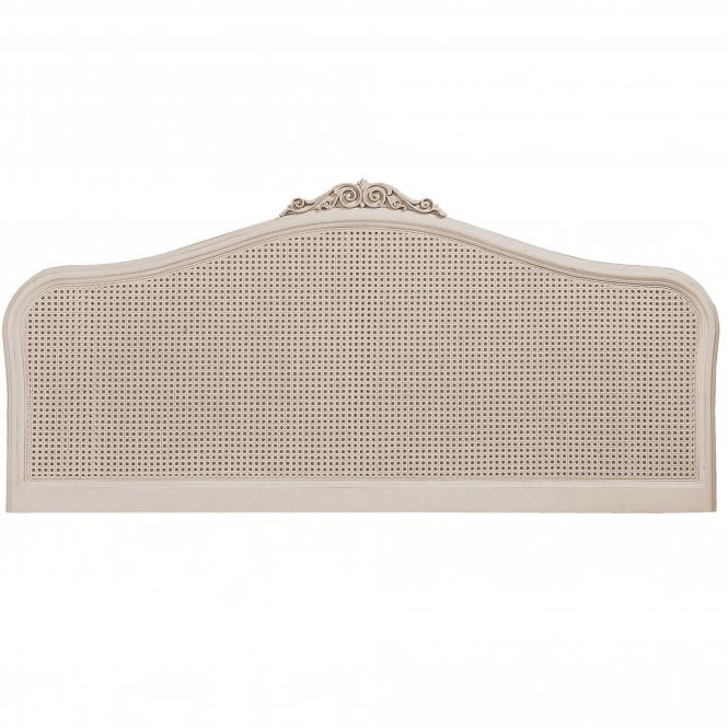 Willis & Gambier Ivory Rattan Headboard