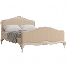 Willis Gambier Ivory Upholstered Bed