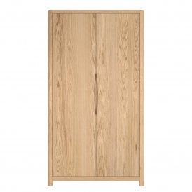 Stockholm 2 Door Oak Wardrobe