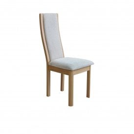 High Back fabric dining chair