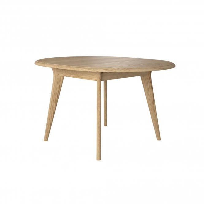 Winsor Stockholm Small Round Extending Oak Dining Table